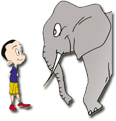 Hussain a slon